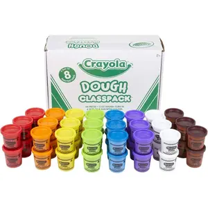 Crayola  3 oz Classpack Dough Tubs, Multi Color - 48 Piece