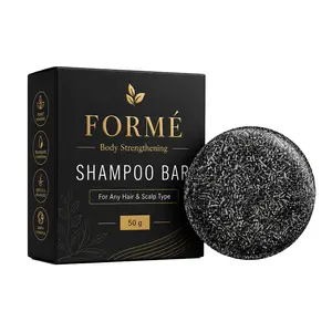 Men's Anti-Gray Hair Shampoo Bar – Natural Deep Cleansing & Nourishing Soap for Dark Shine & Scalp Soothing