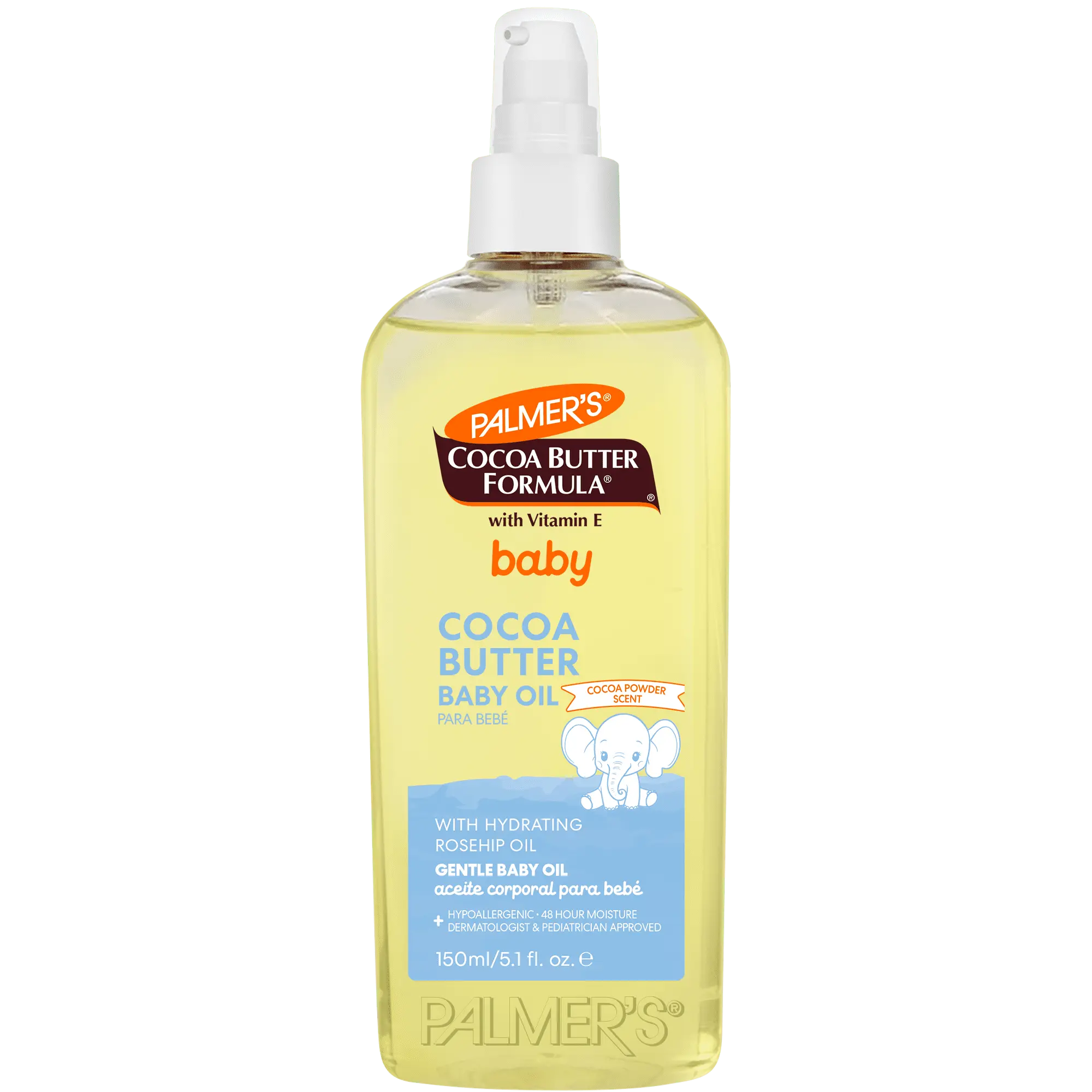 Palmer's Baby Cocoa Butter Formula Nourishing Skin Oil, Vitamin E & Argan Oil, 5.1 fl. oz.