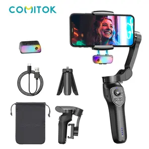 L7cpro Triple-Axis Phone Stabilizer, Handheld Anti-Shake Video Recording, Ai Face Tracking, Live Streaming Vlog, Indoor Outdoor Tripod Stand, Camera Stabilizer
