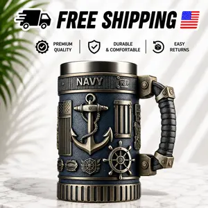 Frontline Heritage Co Military Coffee Mug – Vintage Combat Gift for Veterans