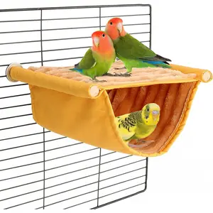 Winter warm bird nest bed hammock, comfortable birdhouse, parrot tent toy, birdcage perch, suitable for budgies, cockatiels, lovebirds, cockatoos, canaries, hamsters, chinchillas, guinea pigs