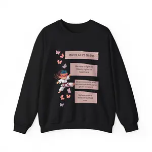 Glp1 Girlies Crewneck Sweatshirt