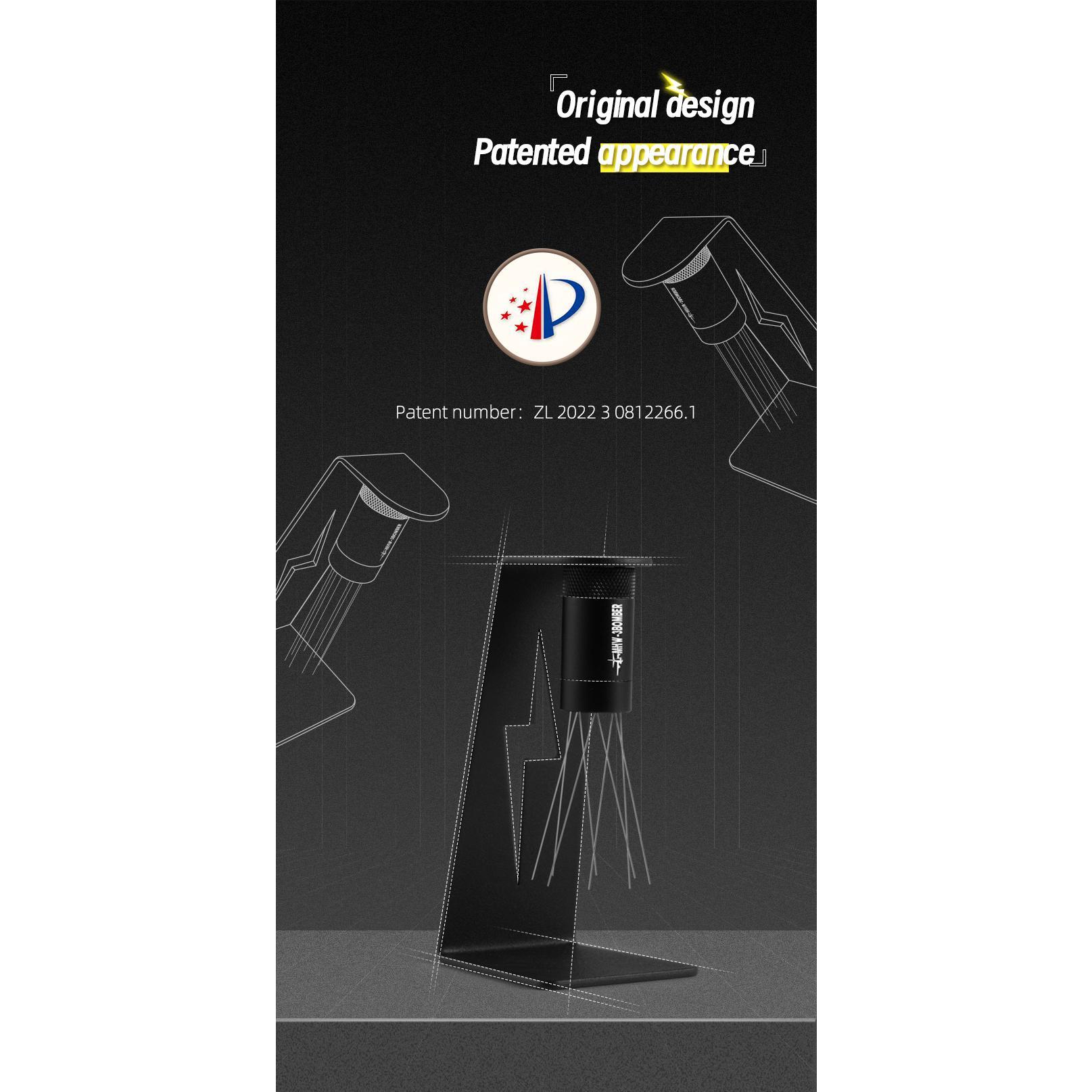 MHW-3BOMBER Espresso Distribution Tool Coffee WDT Adjustable Needles Stirrer with Magnetic Rack Professional Barista Accessories