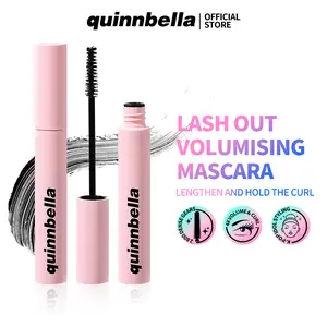 Quinnbella LASHOUT Volume Mascara Lifting and Curling Mirco Tiny Fibres Maskala 9.5g Makeup Long Lasting Waterproof