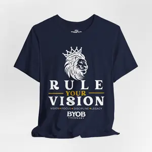 Rule Your Vision T‑Shirt — Lion Graphic Tee