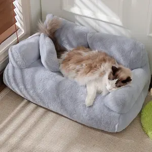 Cat Sofa Cat Bed Pet Nest Dog Bed Pet Furniture, Comfortable and Cozy Pet Lounger, Ideal for Cats and Dogs, Durable Pet Supplies, Shaped Beds