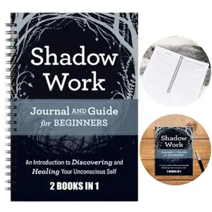 Mental Wellness Shadow Work Journal, Guided Self Reflection Workbook for Emotional Healing, Self Love and Personal Growth