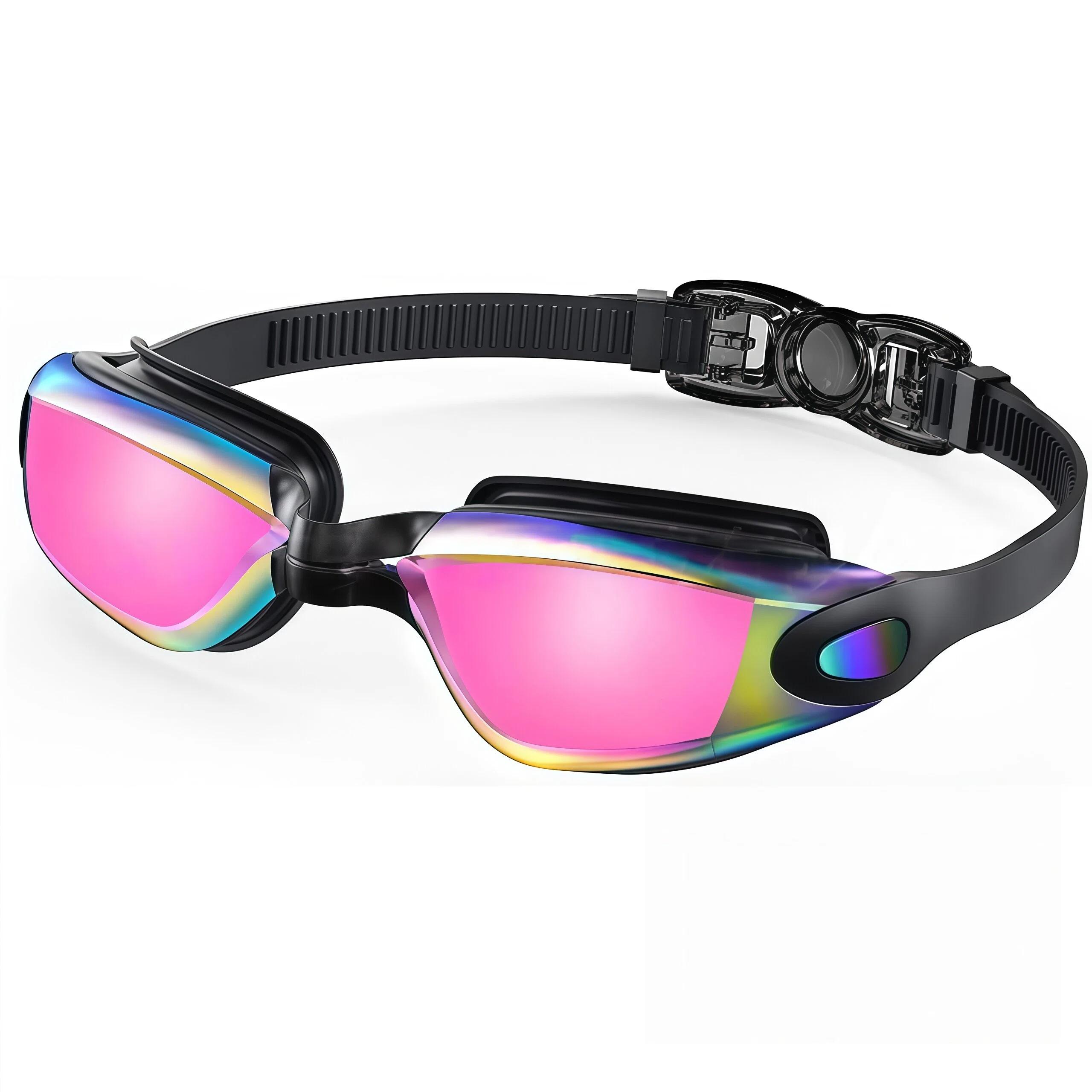 Harkapy Anti-Fog UV Protection Swimming Goggles Leak Proof Swim Goggles With Quick-Release Clasp For Adult Men Women Outdoor Swimming Pool Beach Diving Harkapy Anti-Fog UV Protection Swimming Goggles Leak Proof Swim Goggles With Quick-Release Clasp For Adult Men Women Outdoor Swimming Pool Beach Diving