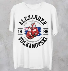 Alexander Volkanovski Style T Shirt Warrior Tee HY467