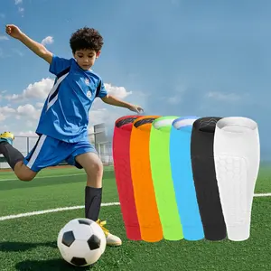 Kids Honeycomb Calf Protectors| Anti-Collision Non-Slip for Soccer & Basketball Youth Calf Guard Sleeves with EVA Padding| Lightweight Breathable for Sports64627