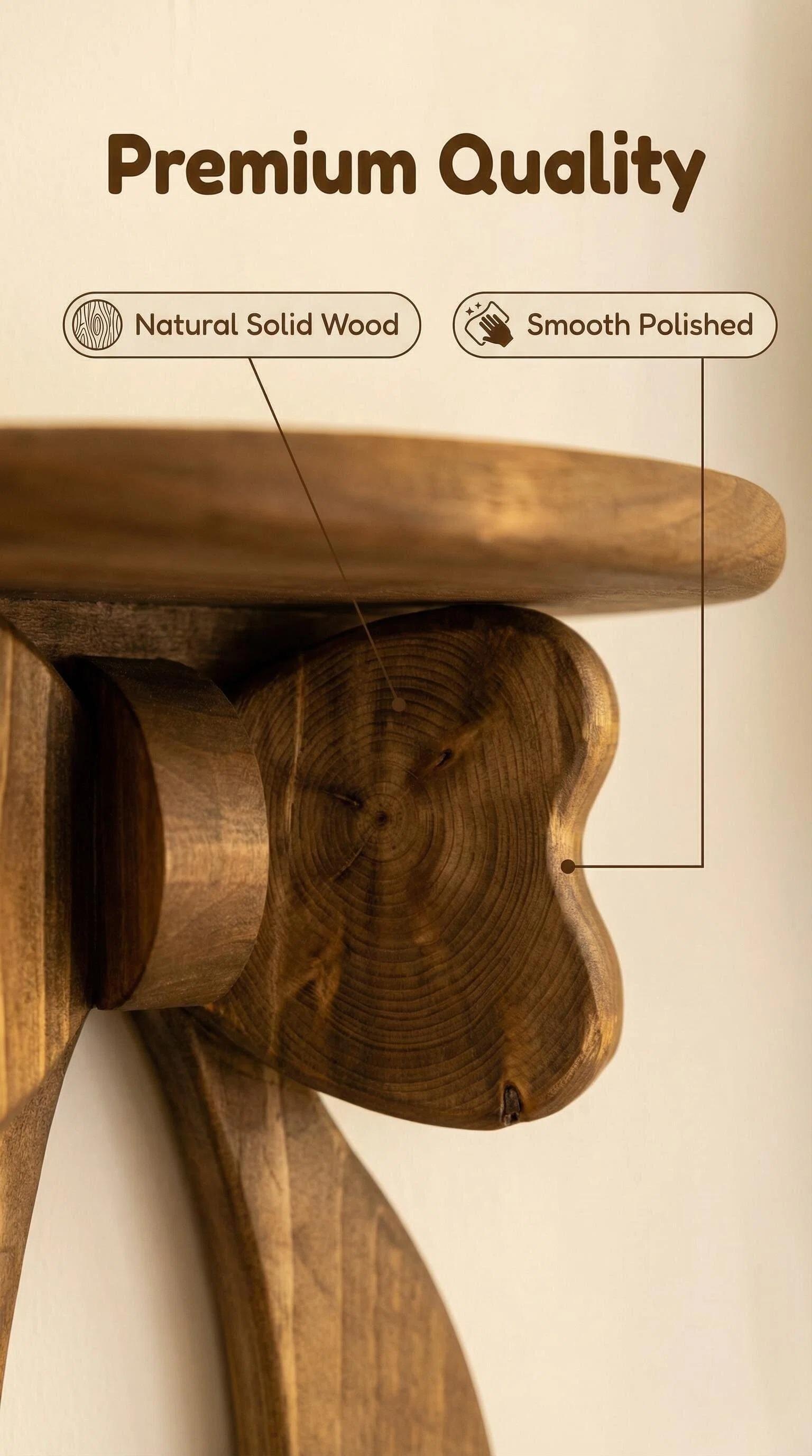 Vintage Wood Bow Wall Shelf - Cute Aesthetic Floating Shelf for Wall, Rustic Farmhouse Wooden Bow Display Stand, Space Saving Small Wall Shelves for Living Room Bedroom Bathroom, Perfect for Halloween Easter Thanksgiving Decor