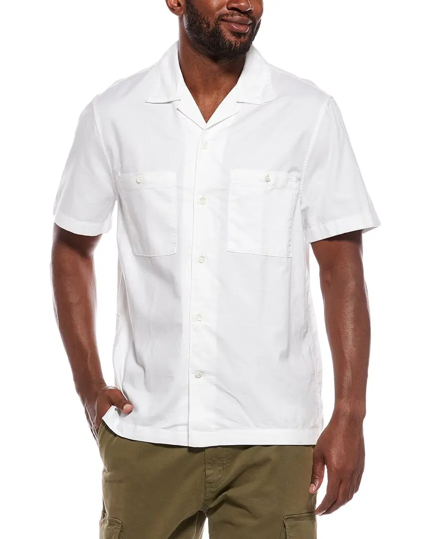 Madewell Camp Collar Short Sleeve Shirt