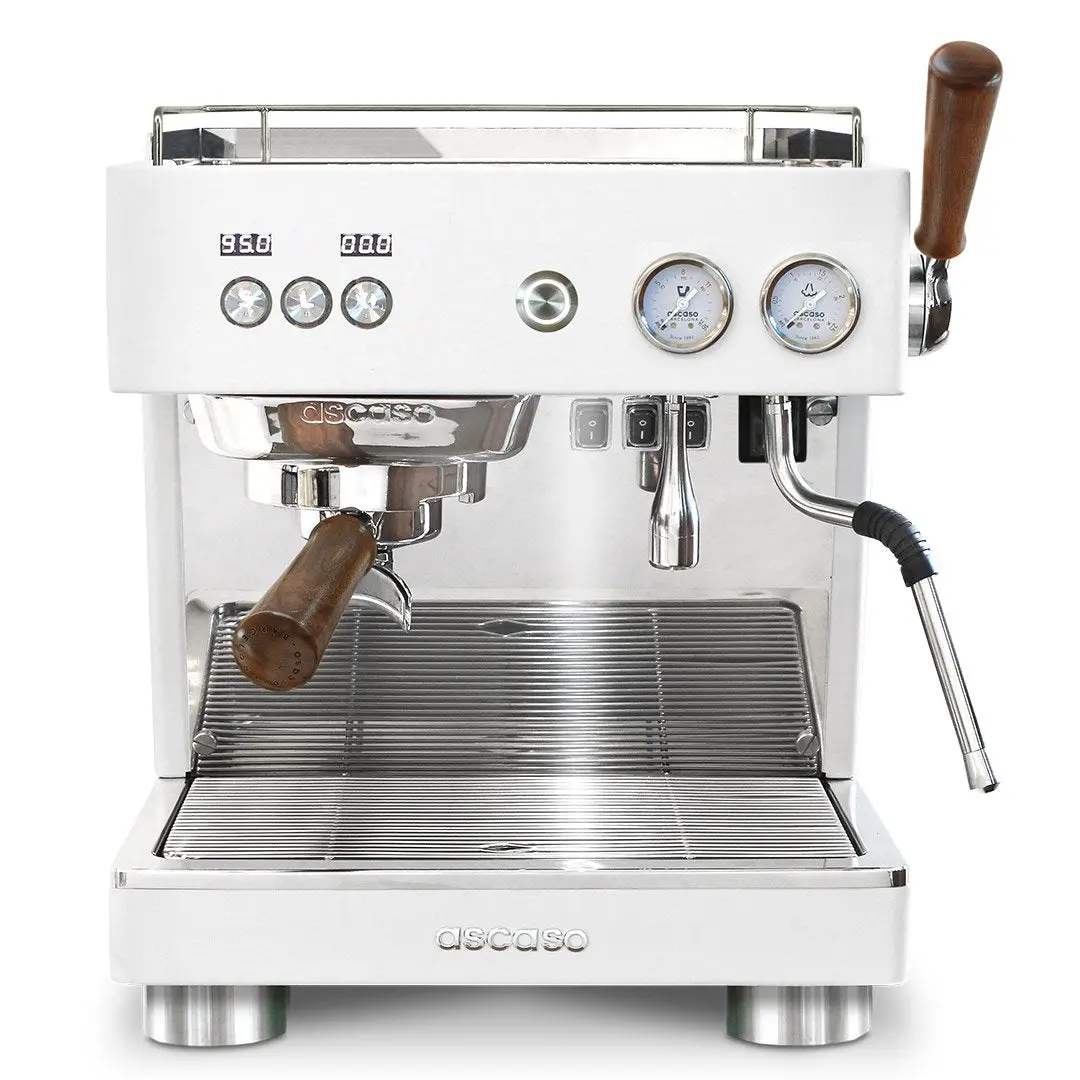 Ascaso Baby T Plus 1 Group Automatic Espresso Machine - White Ascaso Baby T Plus 1 Group Automatic Espresso Machine - White