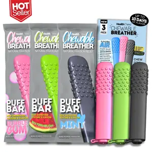3 Pc PuffBars, Sampler Pack, Aroma Diffuser, Essential Oil, Chewable Breather, Craving Puffer Relief Help for Quitting Bad Habits
