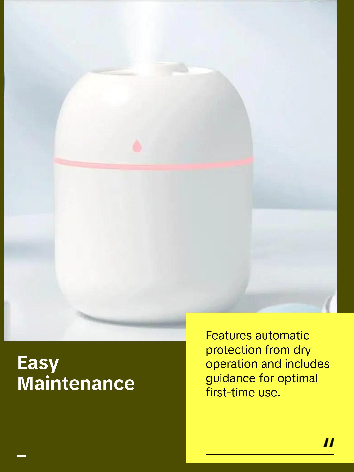 250ML USB Mini Air Humidifier Aroma Essential Oil Diffuser For Home Ultrasonic Mute Mist Maker Diffuser with LED Color Lamp