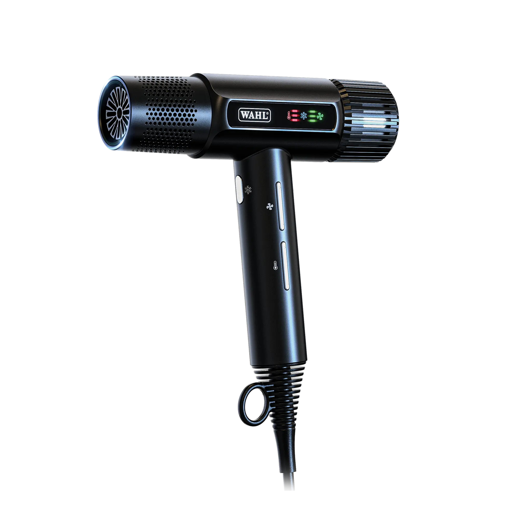 Wahl Professional Vanquish Hair Dryer Controlled Airflow Smoothtone Motor 4 Heat 3 Speed Settings Auto Clean Lightweight Design