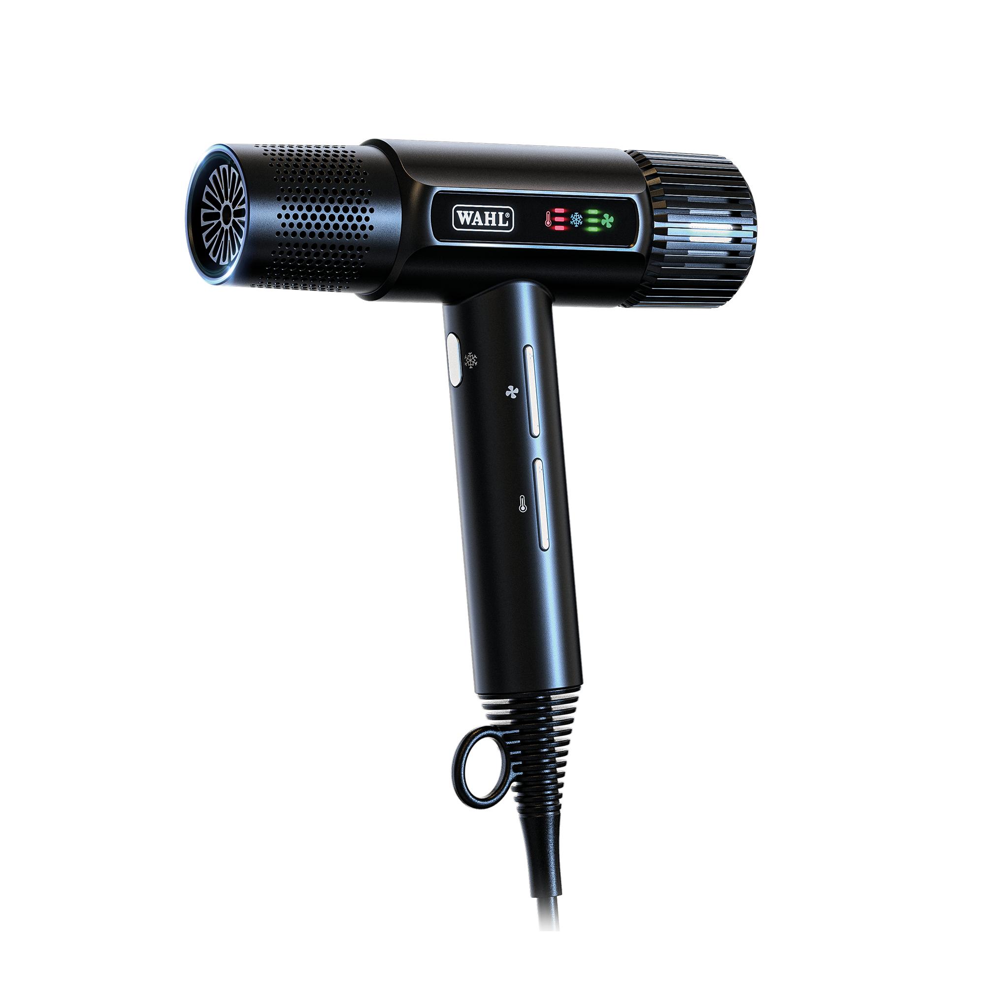 Wahl Professional Vanquish Hair Dryer Controlled Airflow Smoothtone Motor 4 Heat 3 Speed Settings Auto Clean Lightweight Design