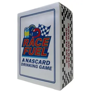 Race Fuel Game - Score Points in Live Race Events, Complete Challenges, Earn Bonuses, 2+ Players, 21+ Ages, 108 Cards & Instruction Book