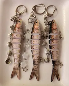 [NEW] 6 Styles Unique Fish Keychains You’ll Love – Stress-Relief Fidget Style - Keychains, Bag Charms