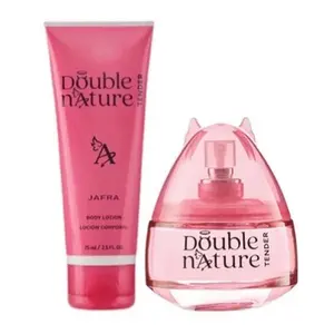 Double Nature Tender EDT- 1.7 fl. oz Set, Fragrance and Body Lotion