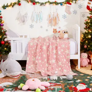 Bedsum 3-Layer Cotton Muslin Blanket Swaddle,Nap Baby Crib Stroller Sleepover & Travel– Lightweight Ultra soft, for Children All season