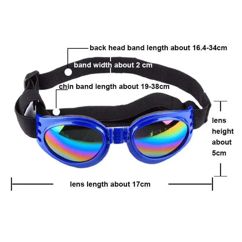 Foldable UV Protection Dog Sunglasses