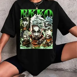 Ekko Bootleg shirt, Ekko Arcane 2 shirt, Arcane 2 T-Shirt/ Sweatshirt/ Hoodie