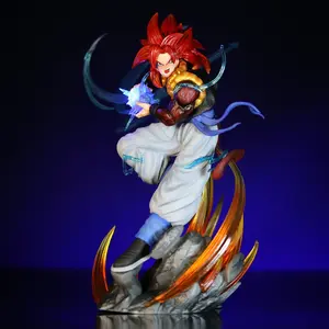 Fourth Rank Martial Artist PVC Figure Action Figurine, Fixed Dynamic Pose Collectible, Anime Fan Collection, Halloween Thanksgiving Christmas Gift Statue Desktop Statue