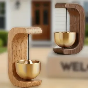 Unique Gift Idea - Battery-Free Japanese Wind Chime for a Soothing Dopamine-Boosting Home Experience in Metal Garden Sculptures Statues Pedestal Fountain