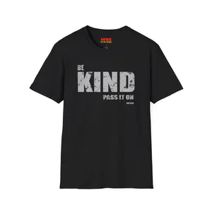 BE KIND T-Shirt — (BE KIND: Pass It On) Inspirational Youth Tee