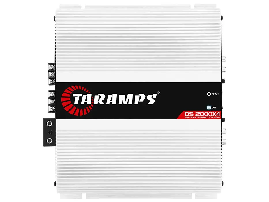 Taramps DS 2000X4 2 Ohms 4-Channel Car Amplifier - 2000W RMS Total - Full Range Class D - Multichannel - New