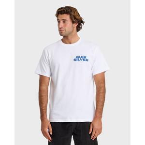 Quiksilver | Eternal Circle Short Sleeve T-Shirt | Men's Graphic Print Signature Logo | Everyday Wear