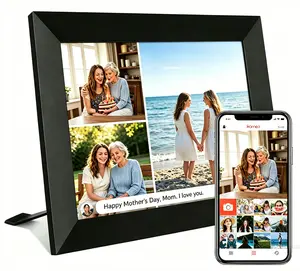 【Mother’s Day Gift】Frameo 10.1" Smart WiFi Digital Photo Frame 32GB, IPS Touch Screen, Auto-Rotate & Instant Photo Sharing