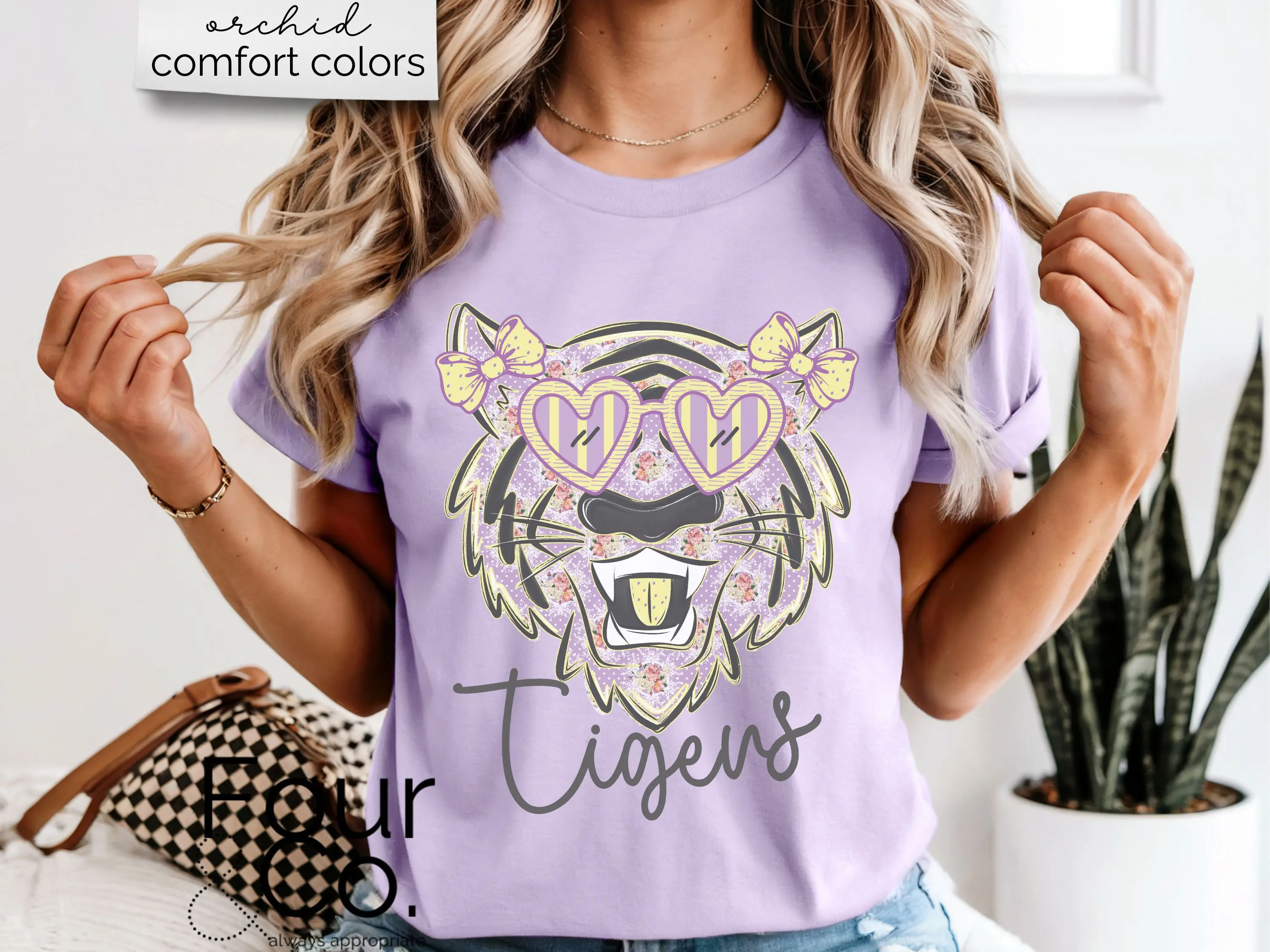 Tigers Shirt, Tigers Football Shirt, Tiger Mascot Shirt