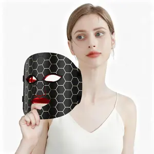 2026 New Facial Light Therapy Device, Facial Care Instrument, Seven Color LED Home Use Facial Mask, Skin Revitalizing Effect, Portable Easy to Use, Travel and Family Suitable