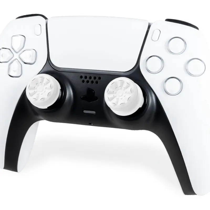 Thumb Grips for Gaming Consoles, Anti-Slip Surface Console Accessories with Deep Groove Design