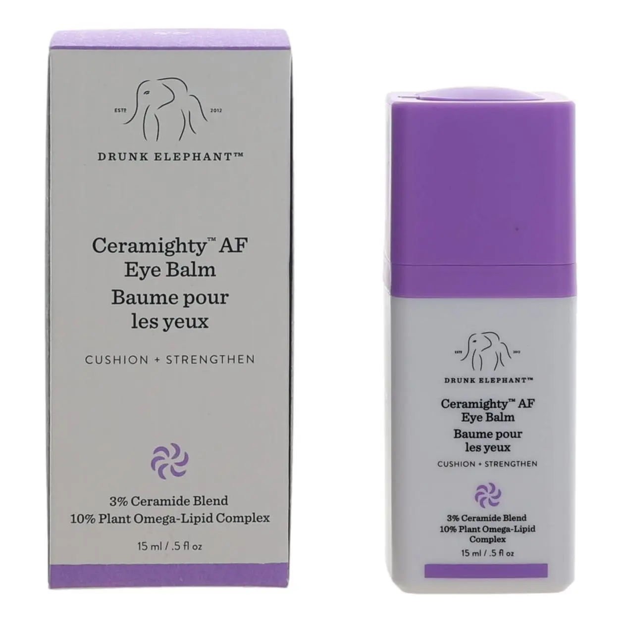 Drunk Elephant Ceramighty AF Eye Balm, 0.5 oz Single Item Eye Balm for Women (Beauty & Personal Care)