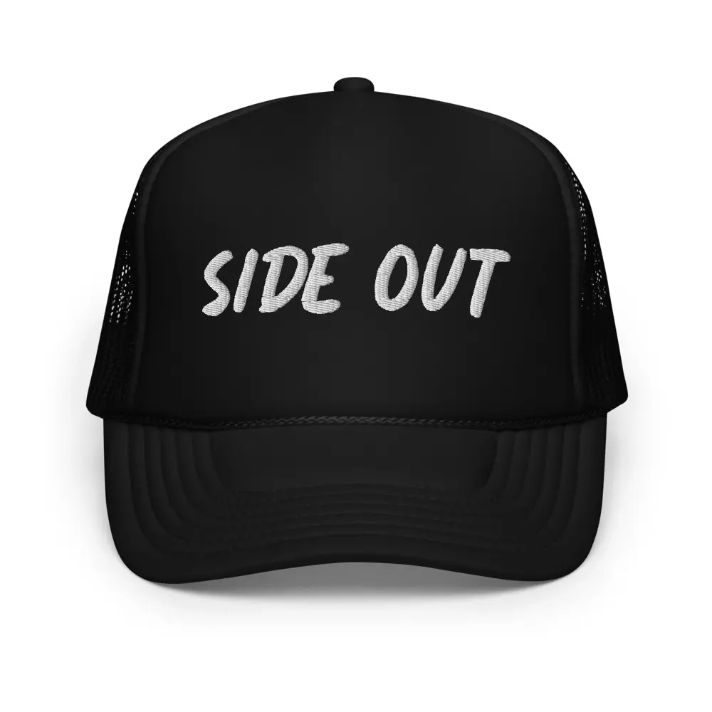 Side out Volleyball Family Dig VB Dad Dig Trucker Hat