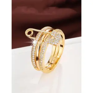 99% pure copper Minimalist Ring for Women, Fashion Jewelry for Party, Everyday Accessories, Trendy All-match & Exquisite Jewelry for Birthday Gift