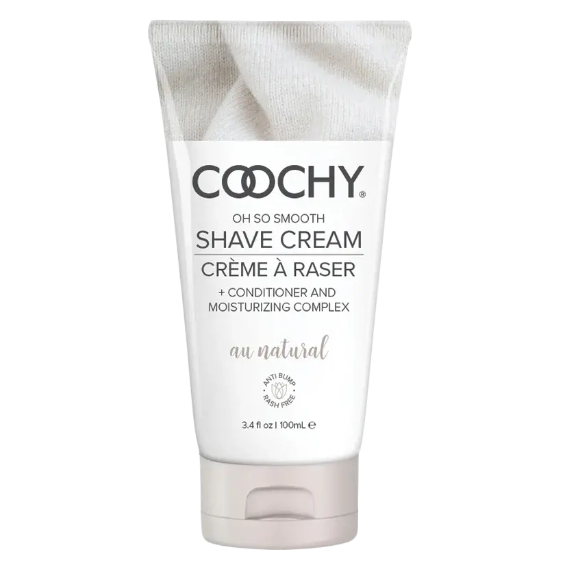 COOCHY Original Rash-Free Intimate Shave Cream | Sensitive Skin | FREE Body Mist $25+ I Fragrance Free