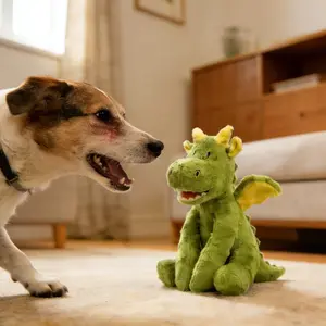 Durable Chew Dog Toys - Soft Sound-Producing Play Toys for Small, Medium and Large Dog Breeds - mrwj