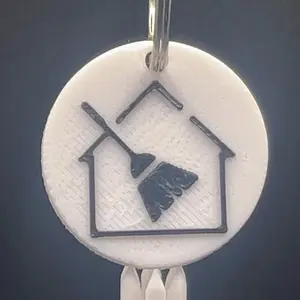 Cleaning Service (3) NFC Keychain – Tap to Trust, Book with Ease