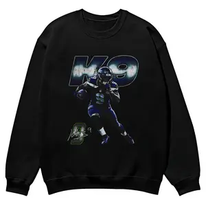 K9 2026 Bowl MVP crewnecks for men and women, full color fall sweatshirts, fun and cozy patterned sweaters, unisex fall clothing