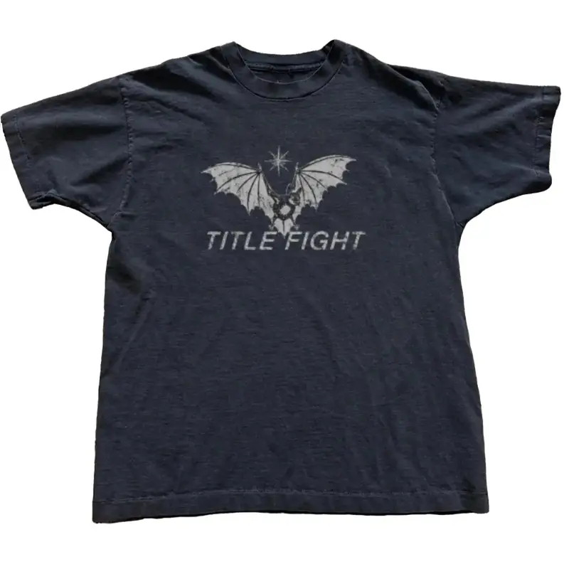 Retro Title Fight Graphic Tee - Title Fight Animal Shirt - Vintage Rock Band Shirt - Womenswear Menswear Top