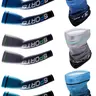 6 Pcs Cooling Set, 3 Pairs UV Protection Arm Sleeves Volleyball & 3 Neck Gaiter, Breathable Sun Protection Sleeves & Face Covers for Outdoor Sports, Cycling, Running & Fishing, Unisex, Cooling Protective Sleeves