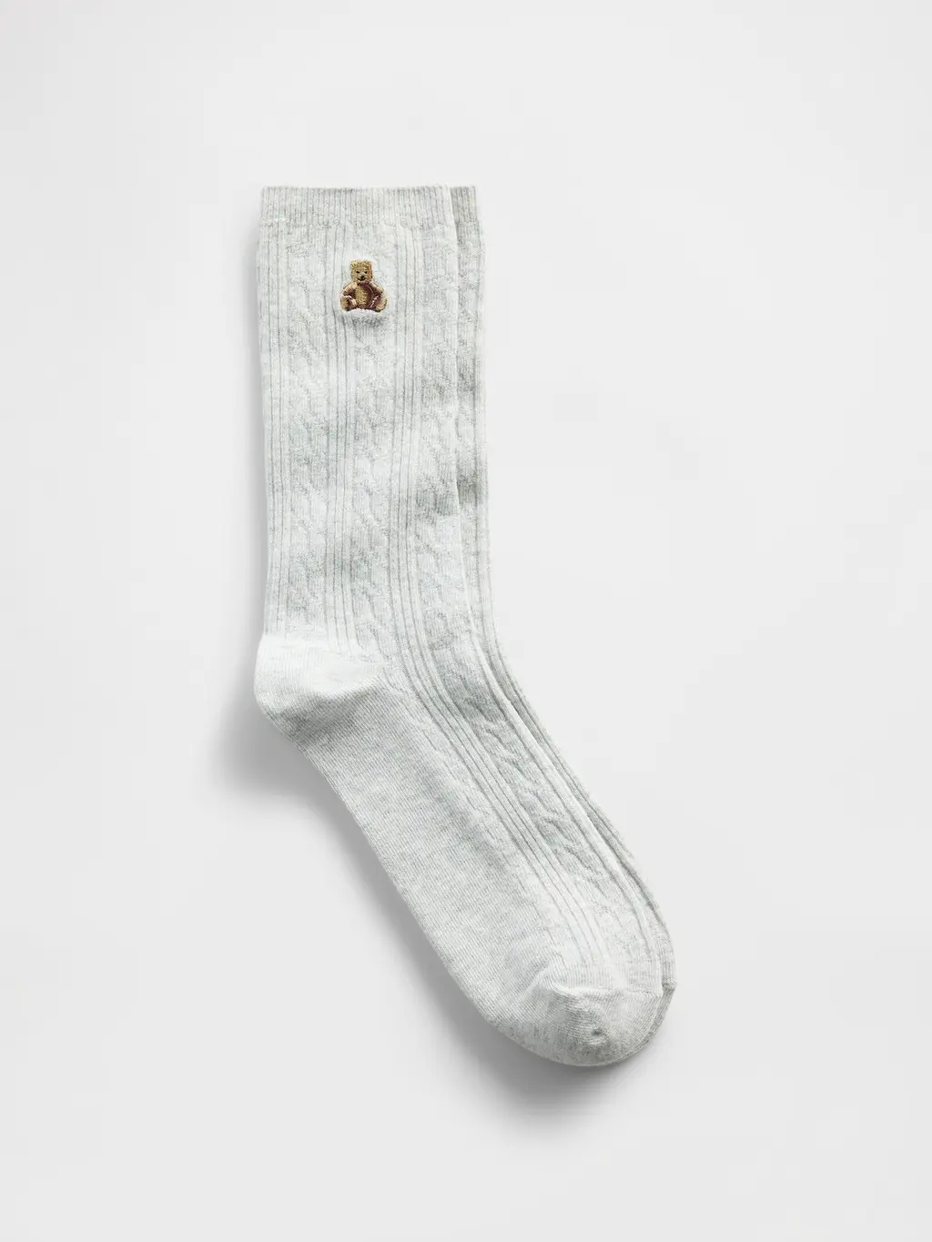 Gap Men's Brannan Bear Cable-Knit Crew Socks Gap Men's Brannan Bear Cable-Knit Crew Socks