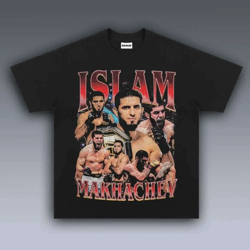 Vintage  Islam Makhachev Tshirt Gift For Fan Unisex