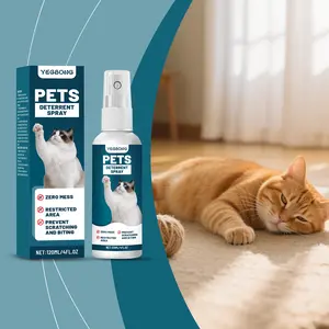 Cat Anti-Scratch Spray, Yegbong Cat Behavior Guidance Furniture Protector, Prevents Cats From Scratching Sofas, Pet Care Supplies