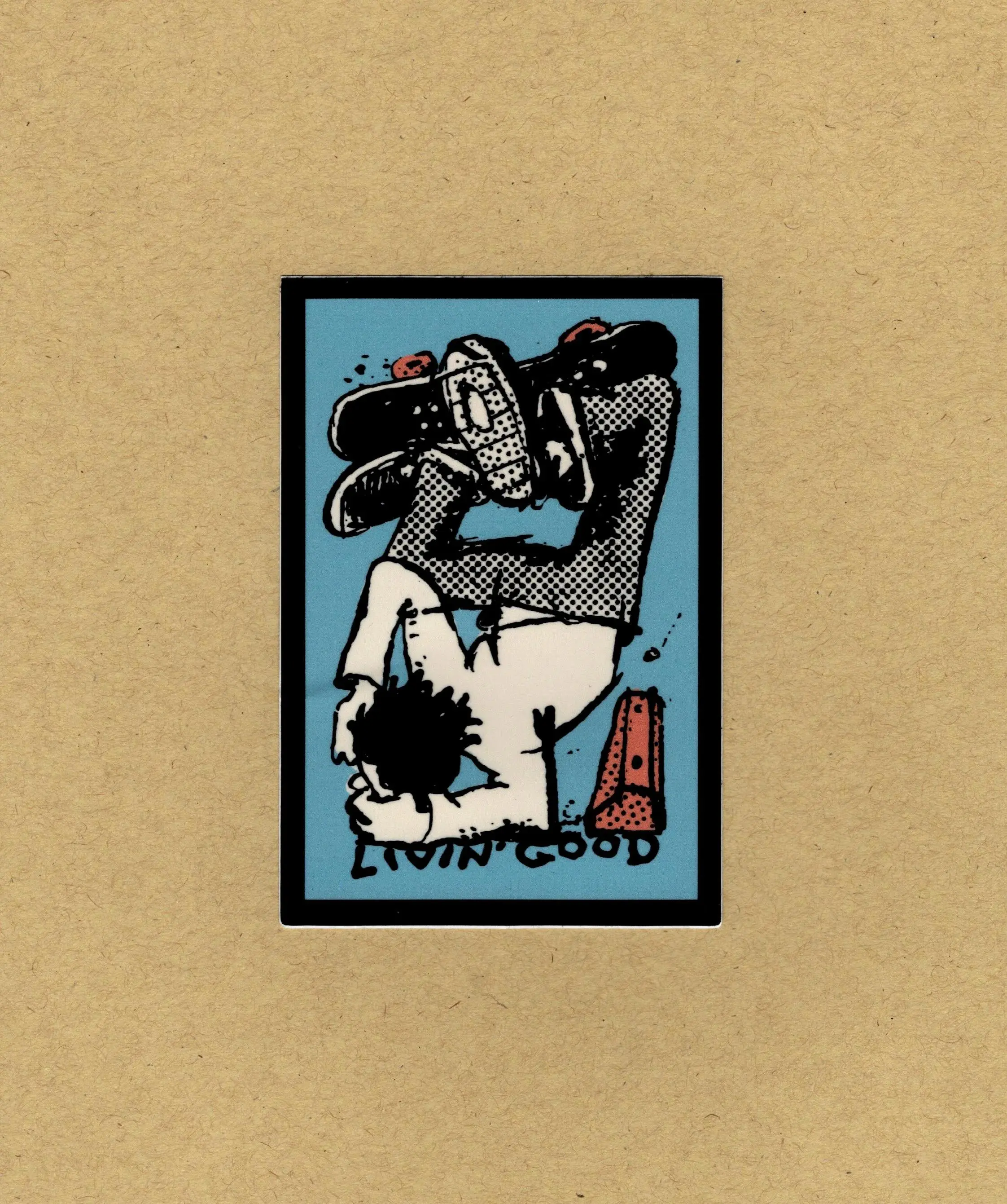 Skate Stoned Sticker Skate Stoned Sticker